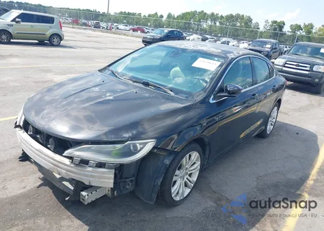 2015 Chrysler 200 Limited z USA, uszkodzony, nr VIN 1C3CCCAB3FN609475